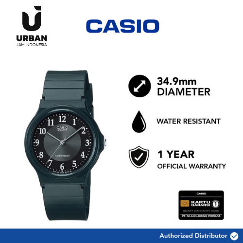 Jual [Urban Jam] Casio Original Jam Tangan Unisex MQ24 Analog Basic