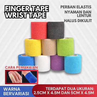 BBAK Finger Tape / Wrist Tape Support Olahraga Mencegah Cidera Otot pada jari Untuk Semua Olahraga