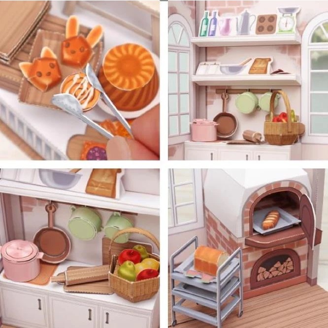 Jual Papercraft Diorama Toko Roti DIY Kerajinan Kertas | Shopee Indonesia