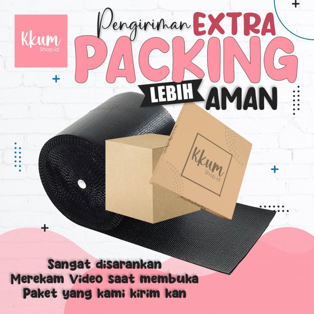 Jual EXTRA PACKING KKUMSHOPID (BUBBLE WRAP EXTRA+BOX) | Shopee Indonesia