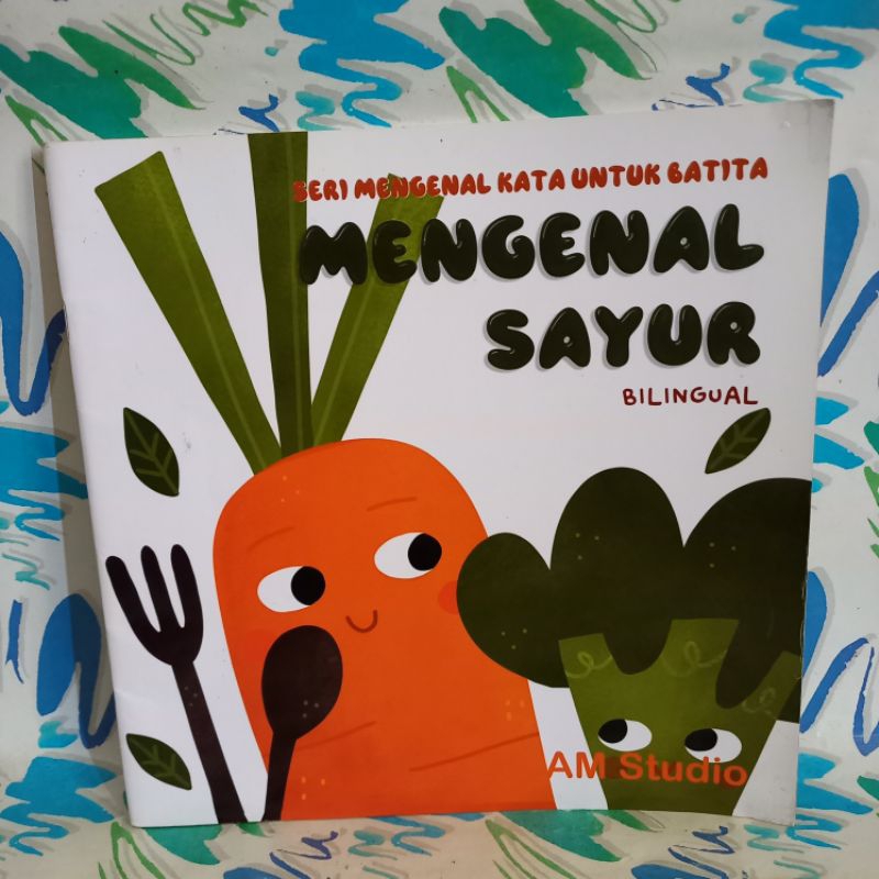 Jual Original Buku Mengenal Sayur Seri Mengenal Kata Untuk Batita ...