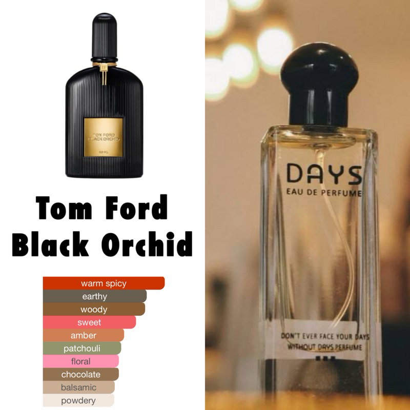 Jual DAYS PARFUME inspired by Tom Ford Black Orchid Shopee Indonesia