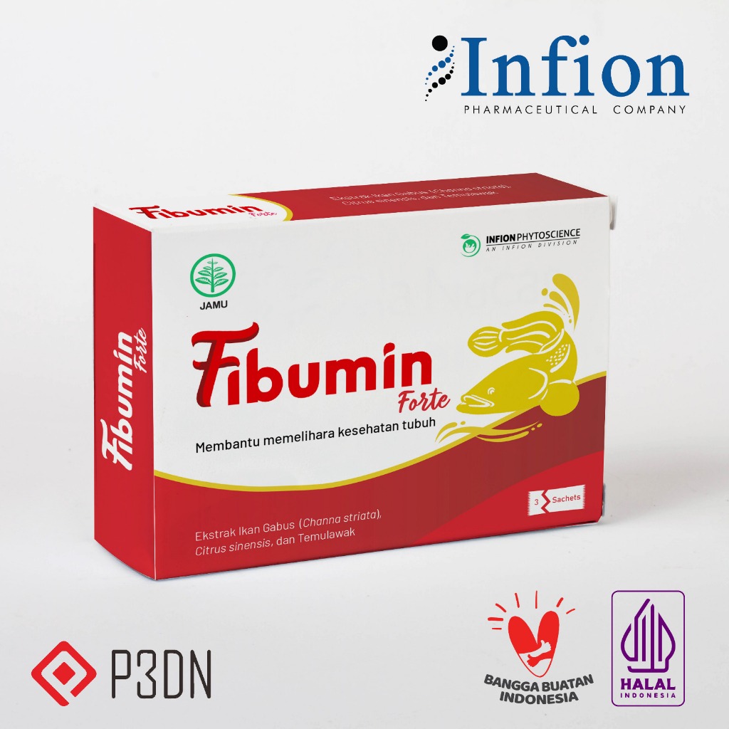 Jual Fibumin channa striata ekstrak ikan gabus 500mg [1 box 30 kapsul ...