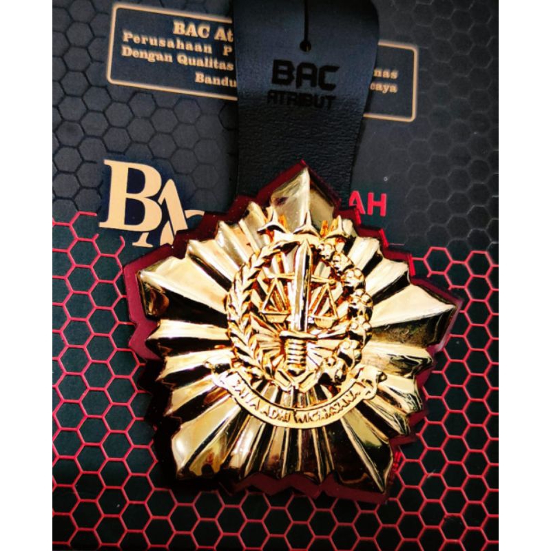 Jual cod tanda jabatan Jaksa-kejaksaan es-III kualitas premium | Shopee ...