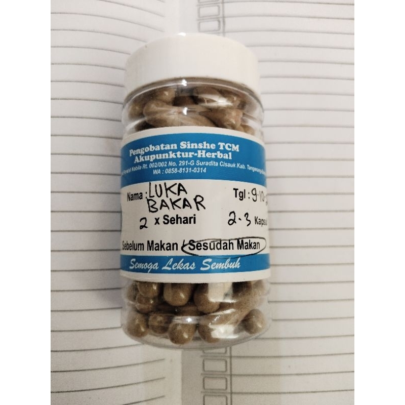Jual Jamu Herbal Luka Bakar Racikan Sinshe Tcm | Shopee Indonesia