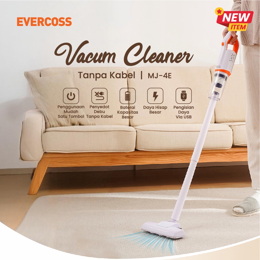 Jual EVERCOSS Vacuum Cleaner 5 in 1 Portable Penyedot Debu Bergaransi