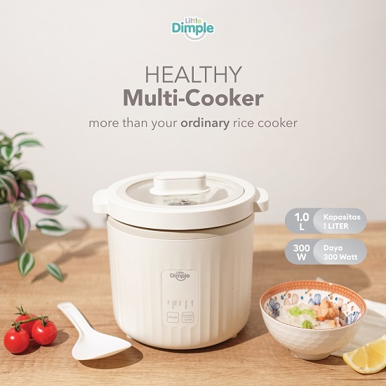 Jual Little Dimple Healthy Multi Cooker / Rice Cooker / Slow Cooker ...