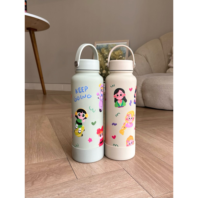Jual Botol Stainless Steel 650ml dan 1L | Bisa Custom | Botol Motif ...