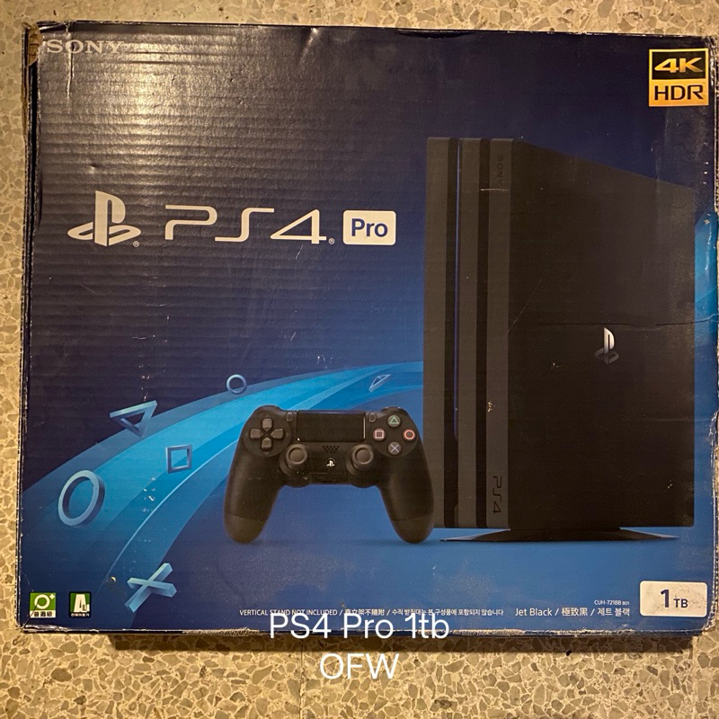 Jual PS4 Pro 1 Tb Jet Black | Shopee Indonesia