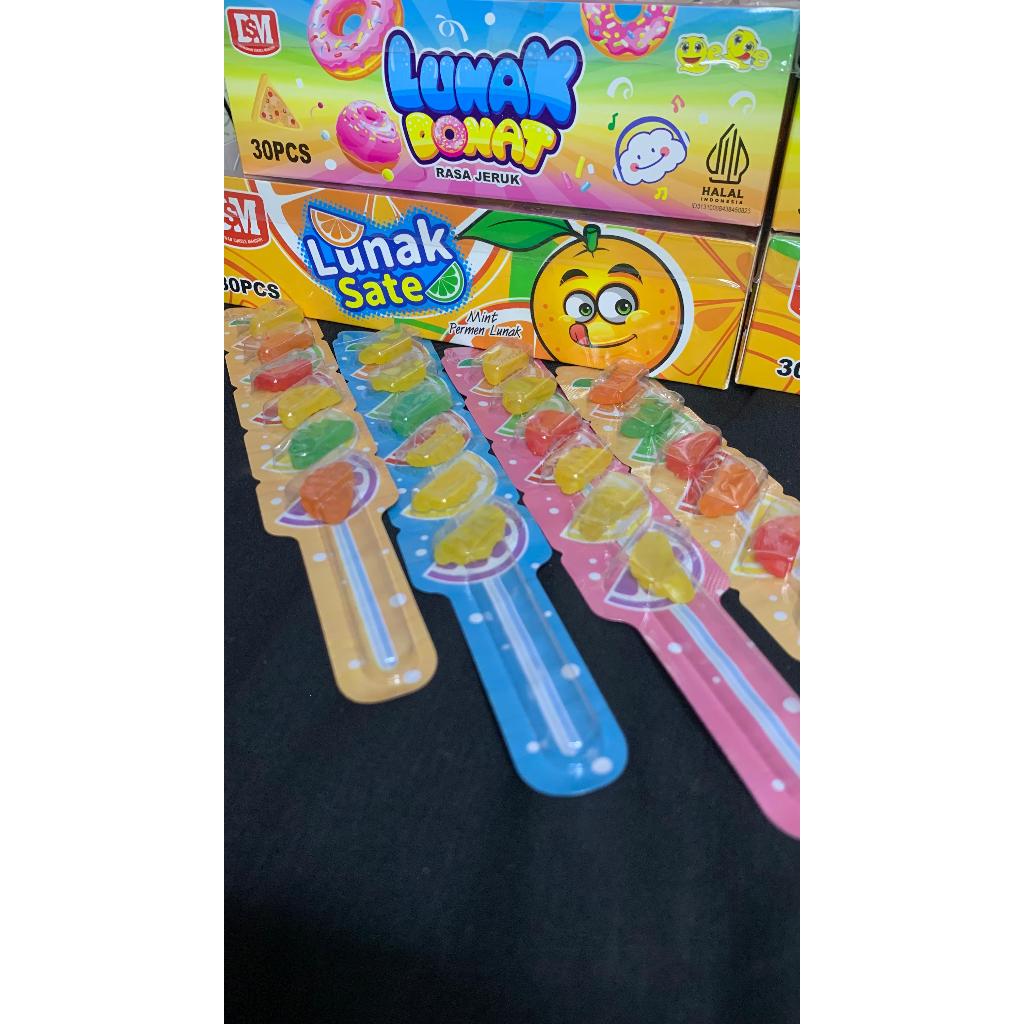 Jual Permen Lunak Sate Jeruk isi 30pcs/box | Shopee Indonesia