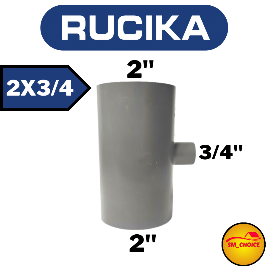 Jual RUCIKA TEE 2 X 3/4 AW INCH RUCIKA T 2 x 3/4 AW INCH RUCIKA ...
