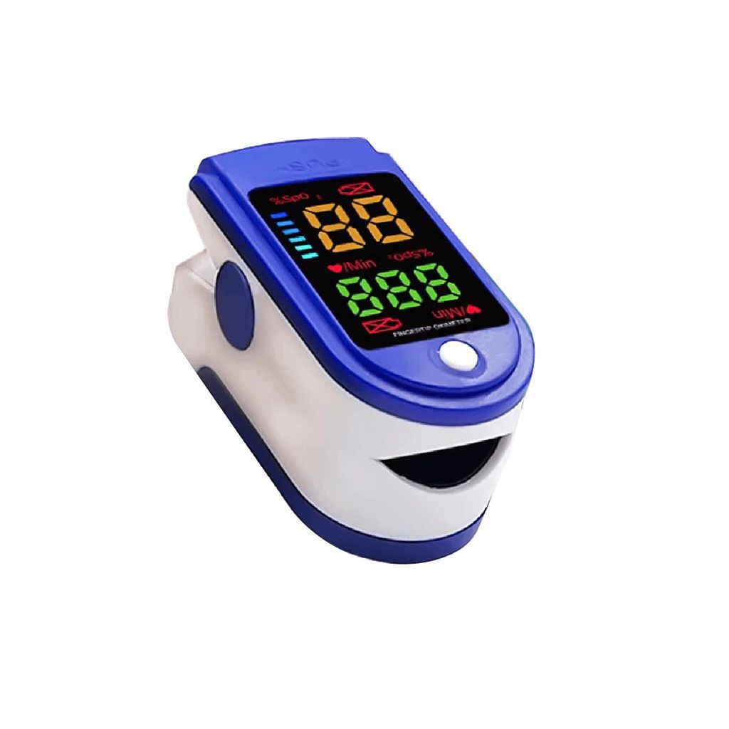 Jual Alat Pengukur Detak Jantung Kadar Darah Oksigen fingertrip pulse ...
