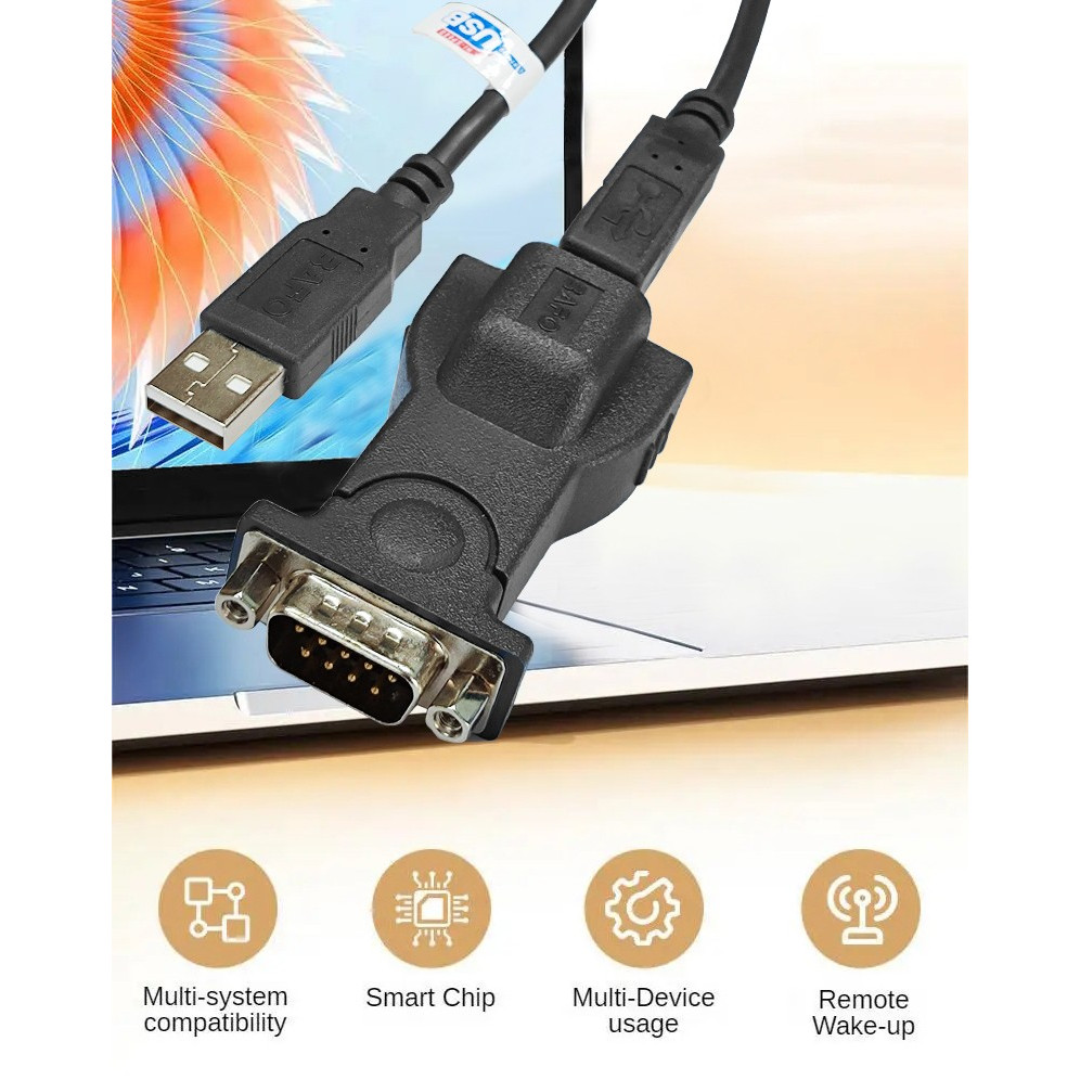Jual Kabel USB to Serial DB9 RS-232 BAFO BF-810 Premium Quality ...