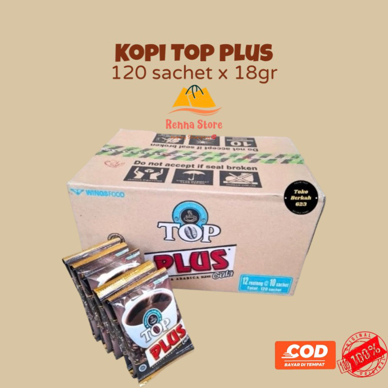 Jual Kopi TOP Plus 18gr (1dus isi 120sachet) | Shopee Indonesia