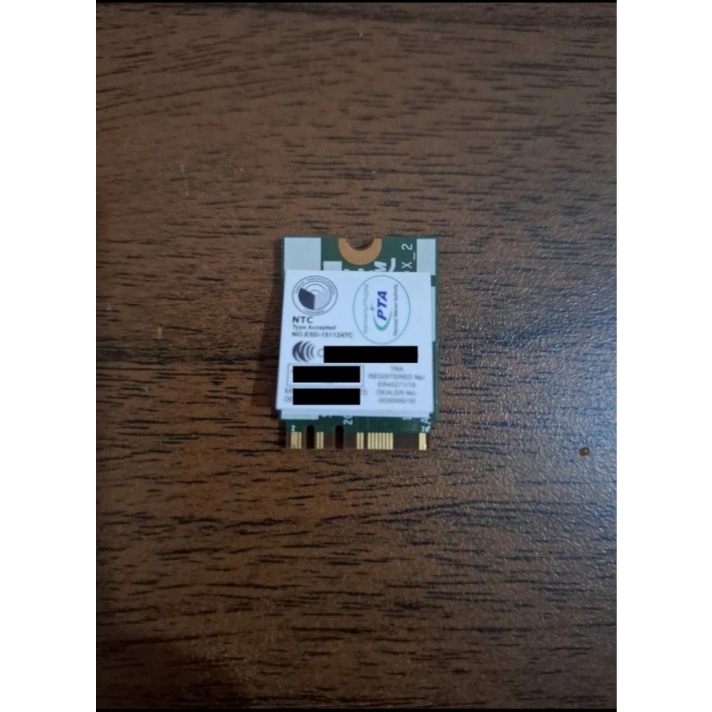 Jual Wireless Card Broadcom BCM94350ZAE (DW1820A) M.2 NGFF | Shopee ...