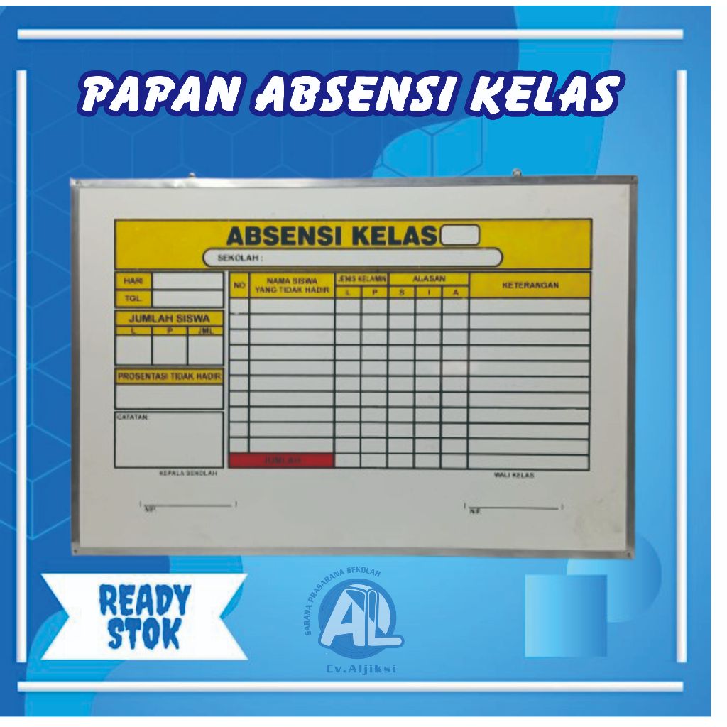 Jual PAPAN ABSENSI KELAS ESTETIK | Shopee Indonesia
