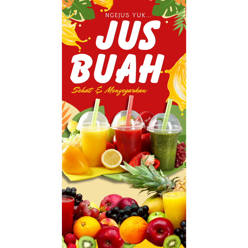Jual Banner Jus Terlengkap & Harga Terbaru Oktober 2026 | Shopee Indonesia