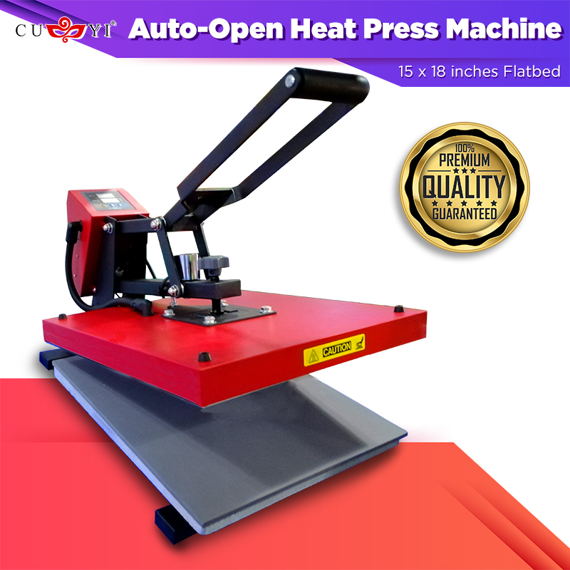 Jual Auto-Open /Clam Type A3 Size CUYI Heat Press Machine Heavy Duty ...