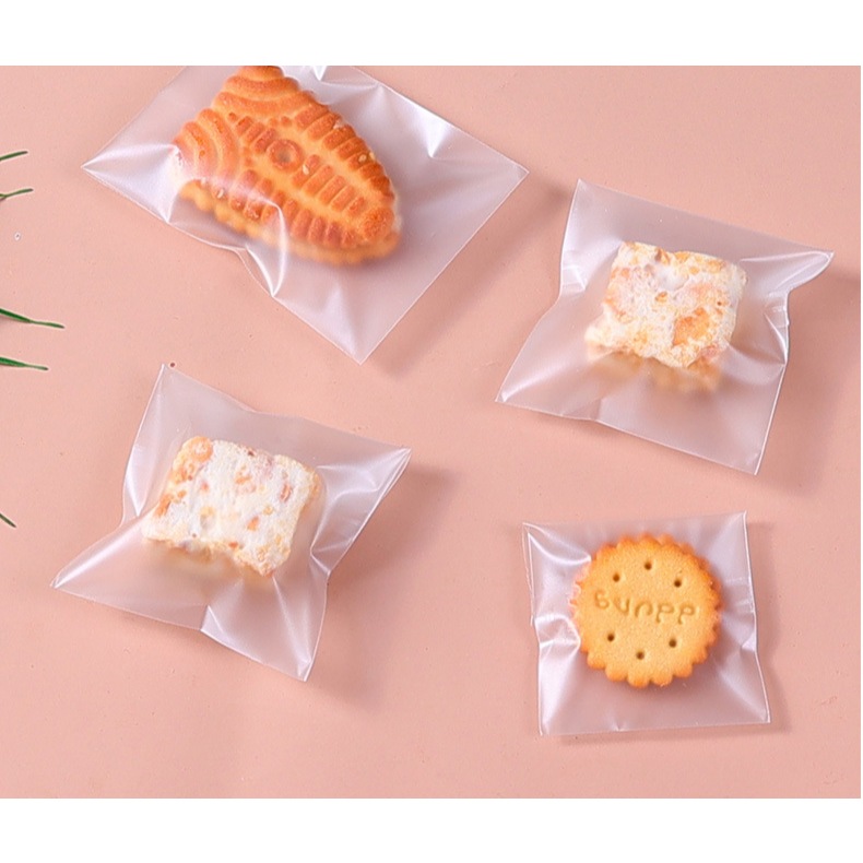 Jual Plastik Roti OPP Motif POLOS DOVE Plastik Kue Cookies Permen 100 ...