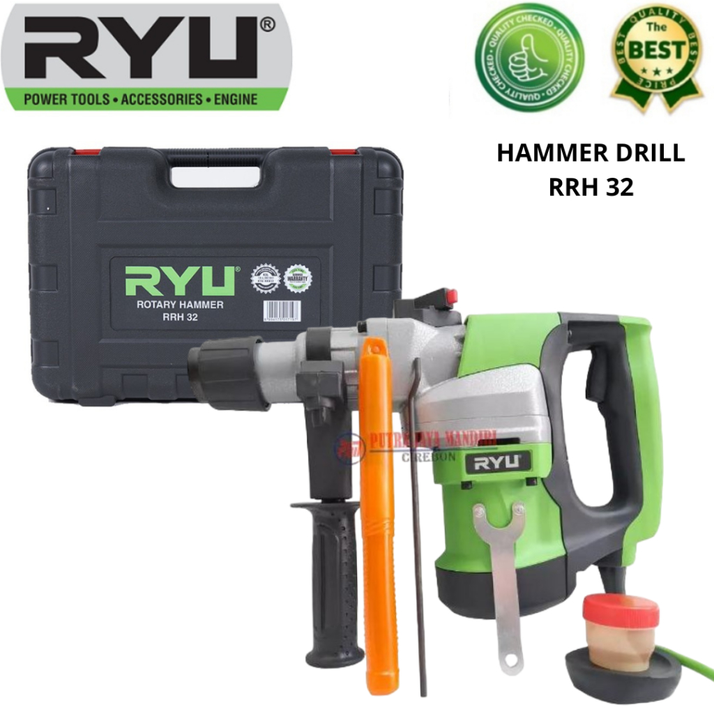 Jual Tekiro Ryu Rotary RRH32 Beton / Demolition Hammer Drill Beton ...