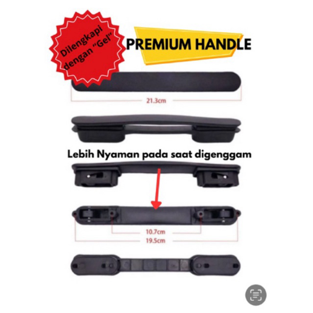 Jual Handle Koper 21.3cm 02 PREMIUM | Shopee Indonesia