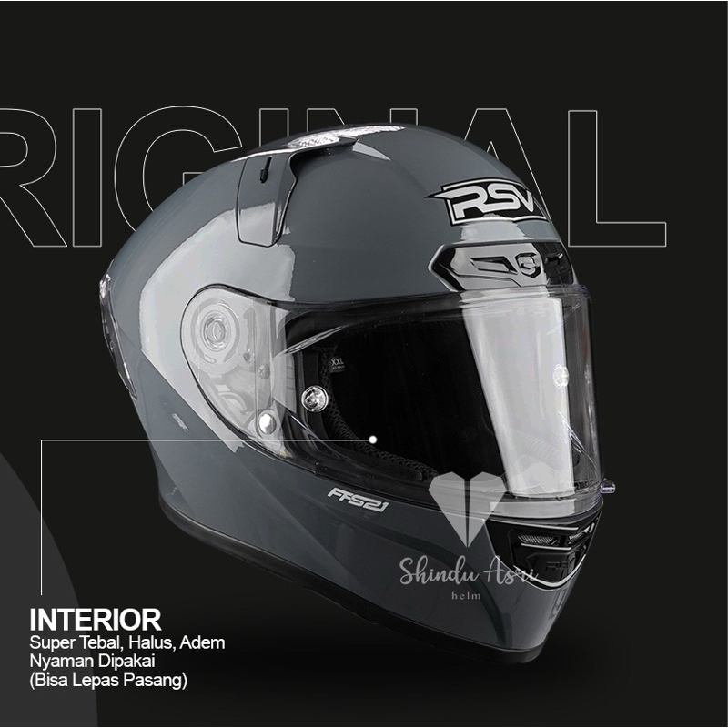 Jual HELM RSV FFS21 FULLFACE Original | Shopee Indonesia