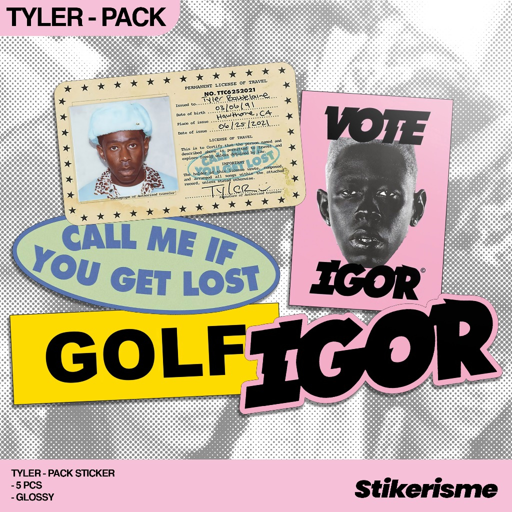 Jual Sticker Tyler The Creator | Shopee Indonesia