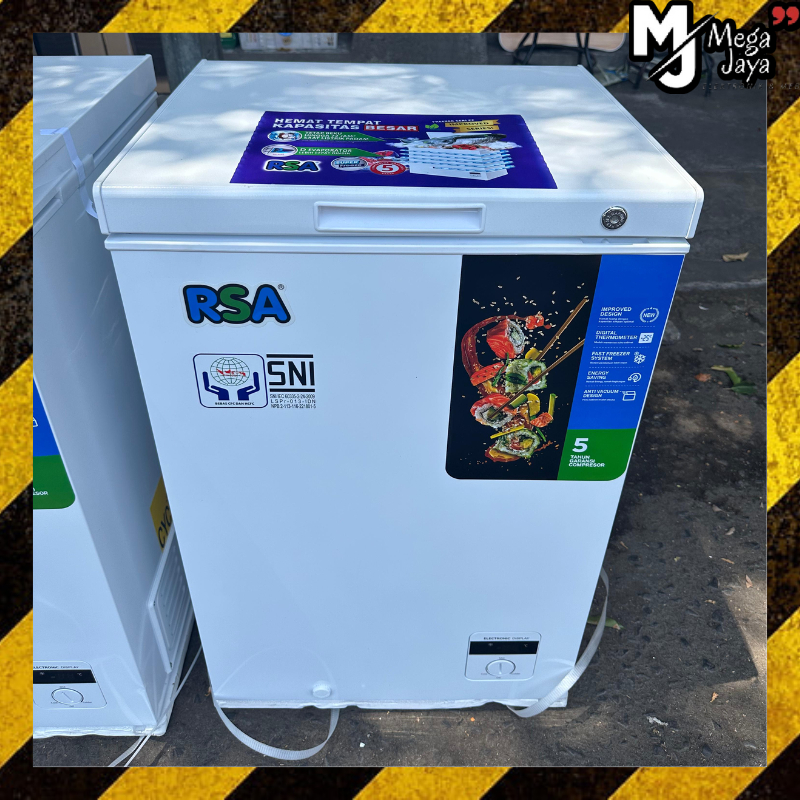 Jual FREEZER BOX RSA CF 110 KAPASITAS 110 LITER / GARANSI 5 TAHUN ...