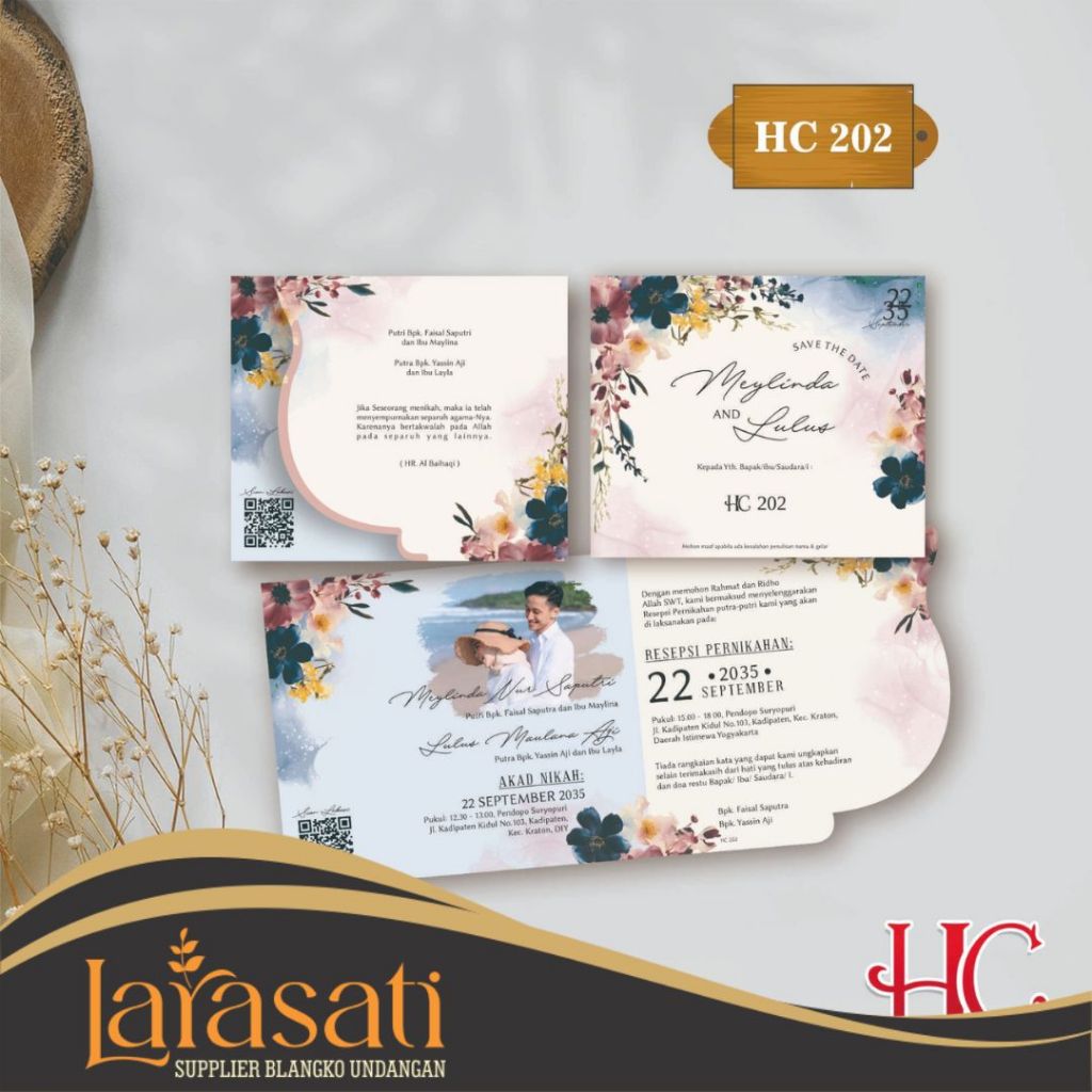 Jual BLANGKO UNDANGAN HC 202 - HARGA MURAH TAMPILAN MEWAH FREE KATALOG ...