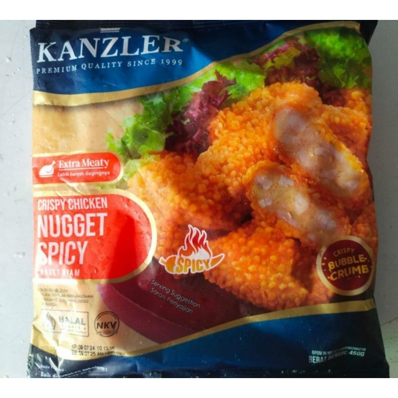 Jual KANZLER NUGGET CRUNCHY SPICY 450GR | Shopee Indonesia
