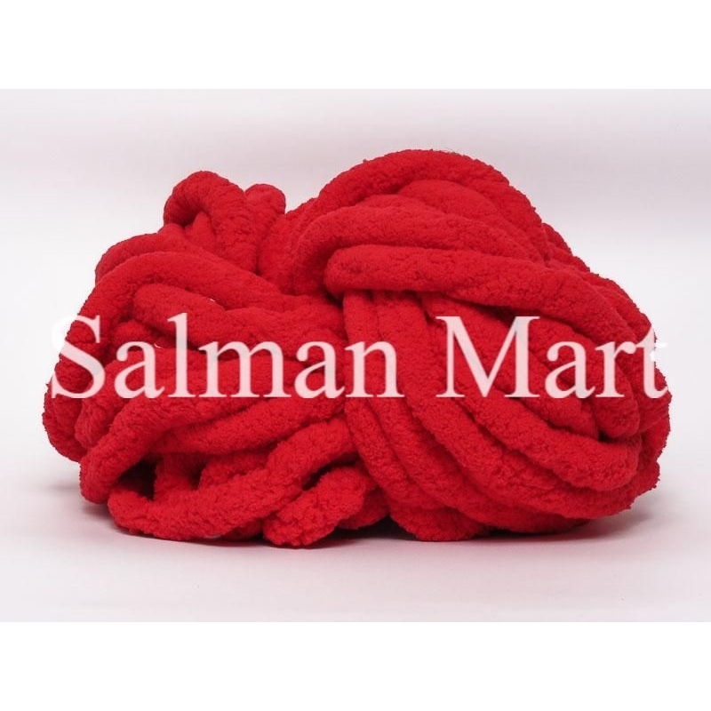 Jual 250gr Chenille Jumbo || Chunky Yarn || Benang Rajut Chenille