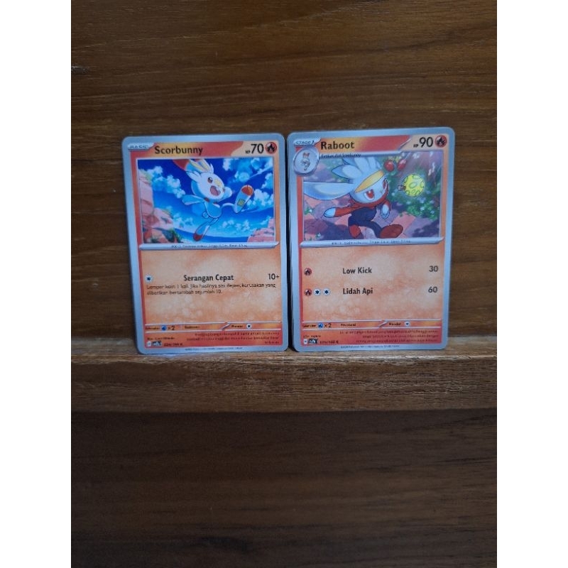 Jual Kartu Pokemon Scorbunny - Raboot | Shopee Indonesia