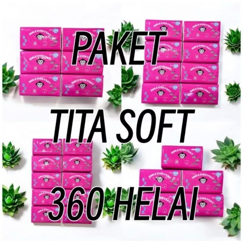 Jual (JSP) Tisu Tita Soft Paket Tisu 10/8/6/5/4 Pack Tisu Murah Tita ...