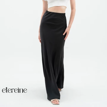 ETEREINE Rok Satin Azalea 110CM Rok Satin Panjang 110cm Wanita Size S Sampai 3XL