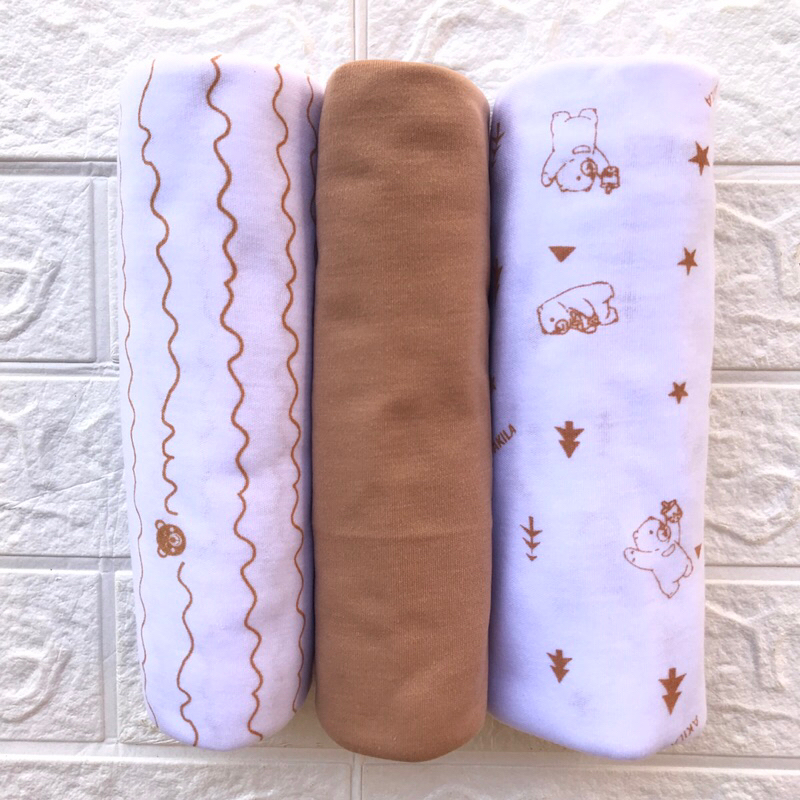 Jual isi 3&6 Pcs Pernel/Bedong bayi baru lahir newborn seri bear warna ...