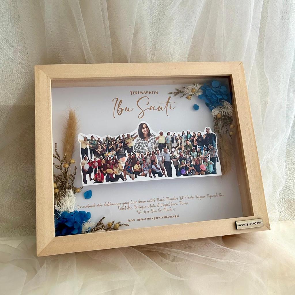 Jual DRIED FLOWER FRAME BECCA FRAME | HADIAH BINGKAI KAYU | KADO MURAH ...