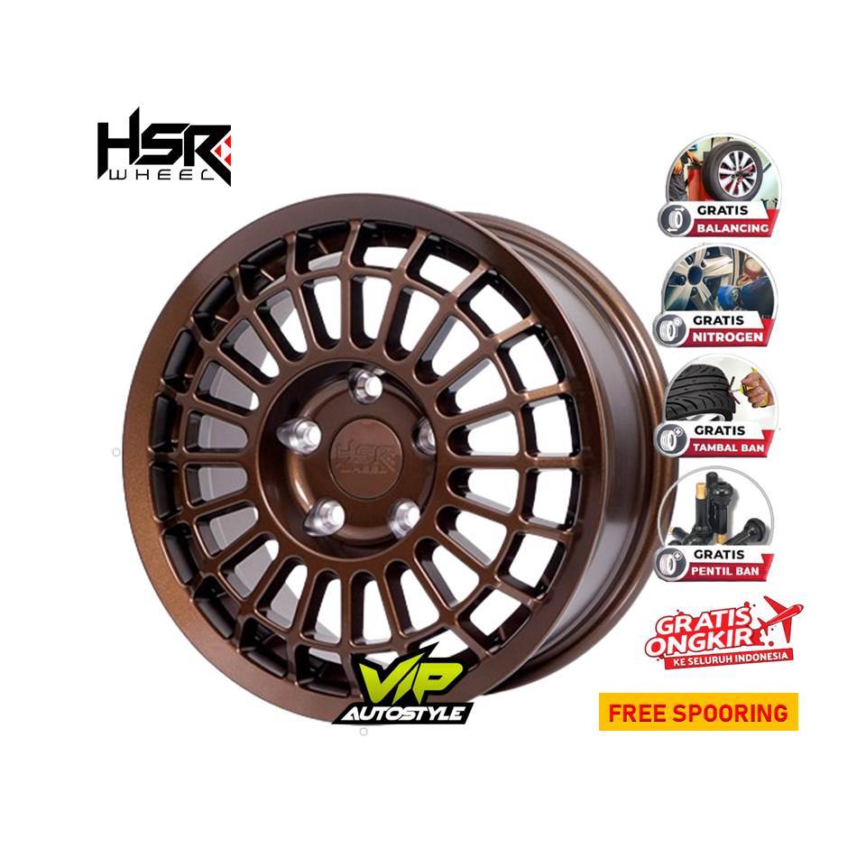 Jual Velg Racing HSR Futbuls R15 buat Apv Arena, luxio, Grand max ...