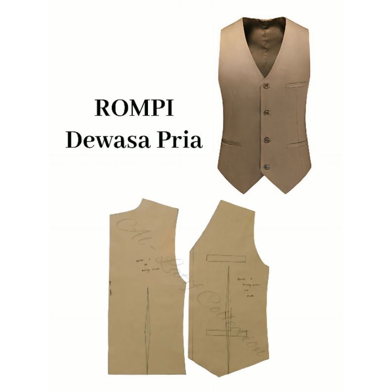 Jual Pola Jiplak / Pola Instan ROMPI DEWASA PRIA | Shopee Indonesia