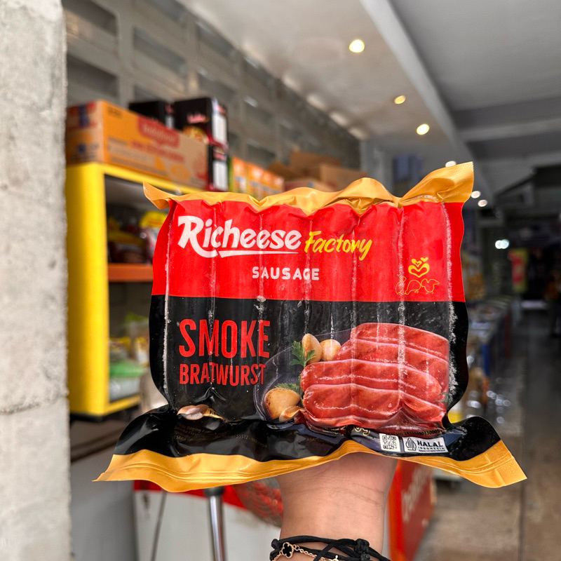 Jual RICHEESE sosis smoke bratwurst 360g | Shopee Indonesia