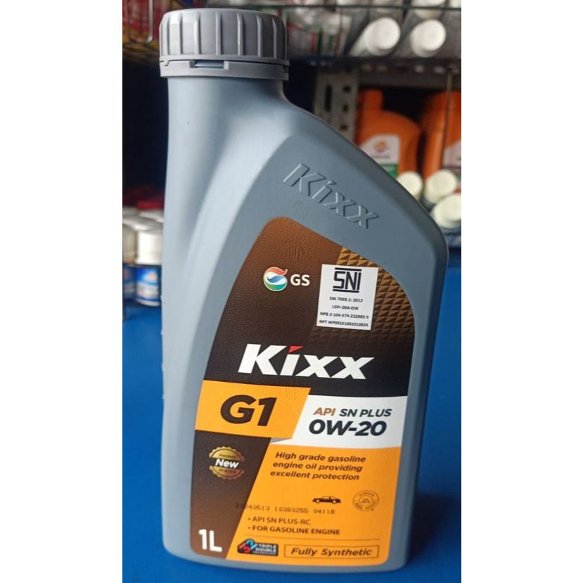 Jual KIXX G1 0W20 0W-20 API SN PLUS 1 LITER Fully Synthetic | Shopee ...