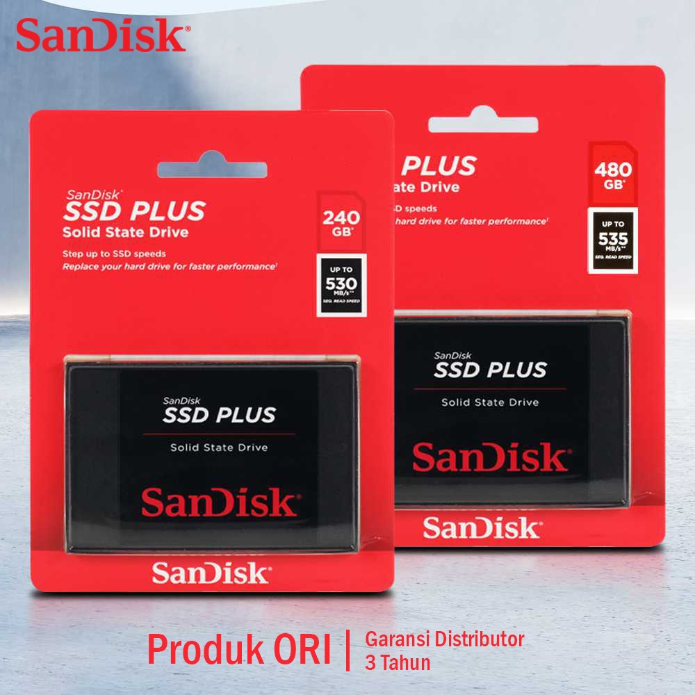 SanDisk SSD Plus 530MB/s 535MB/s SATA III Inch SDSSDA
