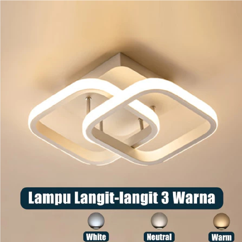 Jual Lampu Plafon LED Ceiling Light Lampu Hias Gantung Rumah Ruang Tamu ...