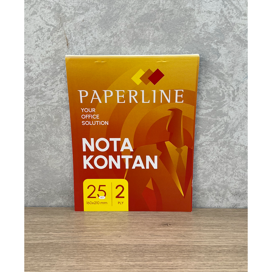 Jual Nota Kontan Besar 2 Ply NCR Paperline - Buku Nota Besar | Shopee ...