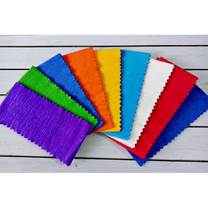 Jual Apazada - Kertas Krepe / Crepe Paper Prakarya Anak Sekolah Lebih ...