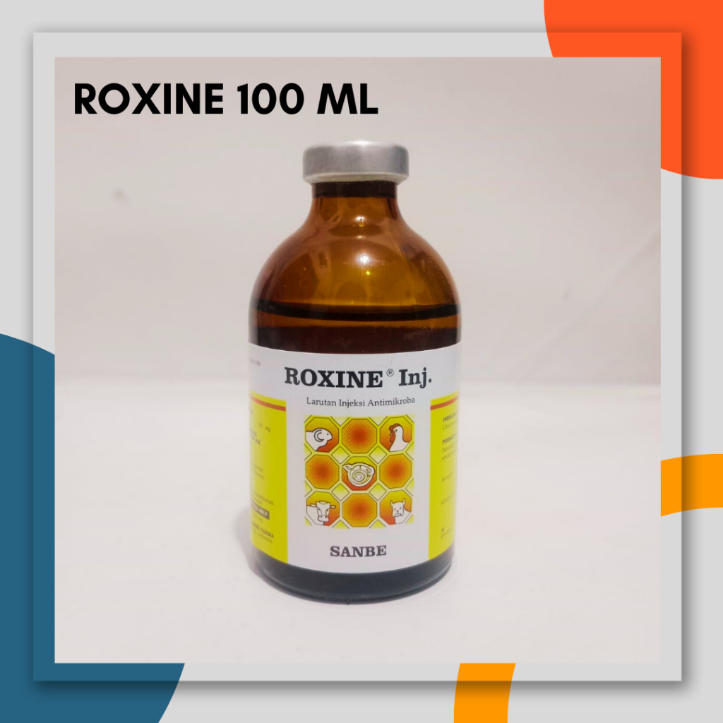 Jual ROXINE INJ (Antibiotik saluran pernafasan hewan) | Shopee Indonesia