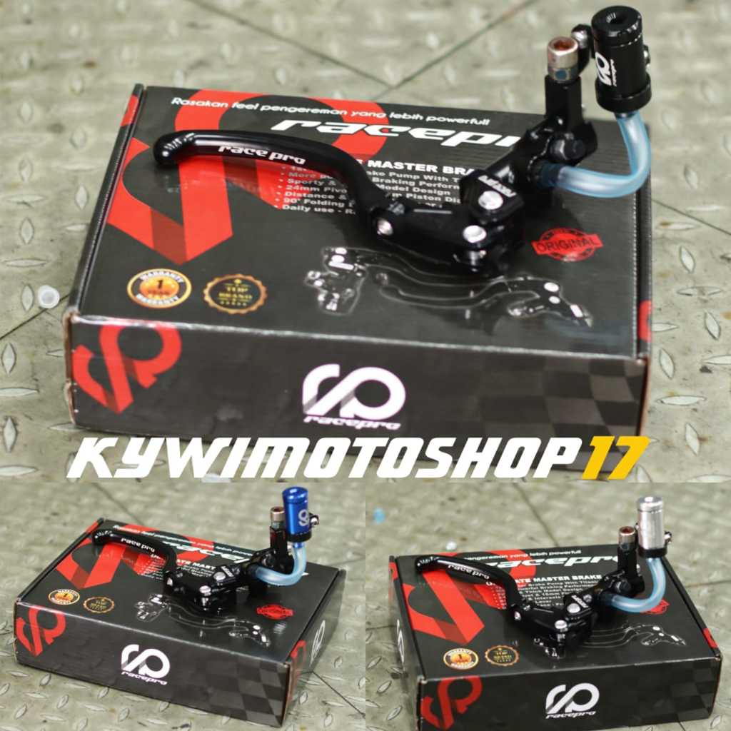 Jual PAKET MASTER REM RACEPRO V3 SINGLE RADIAL | Shopee Indonesia