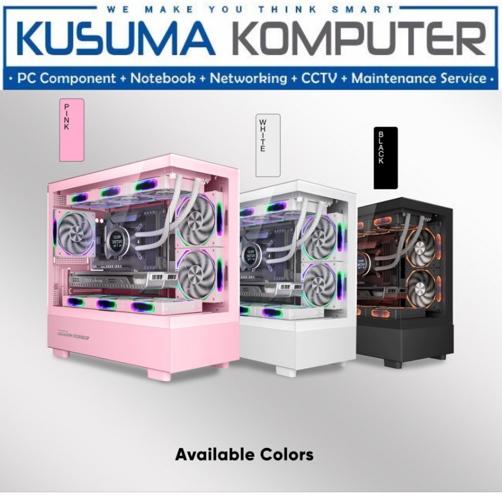 Jual Casing Armaggeddon Aquaron Duplex PRO Micro ATX Casing Gaming PC ...
