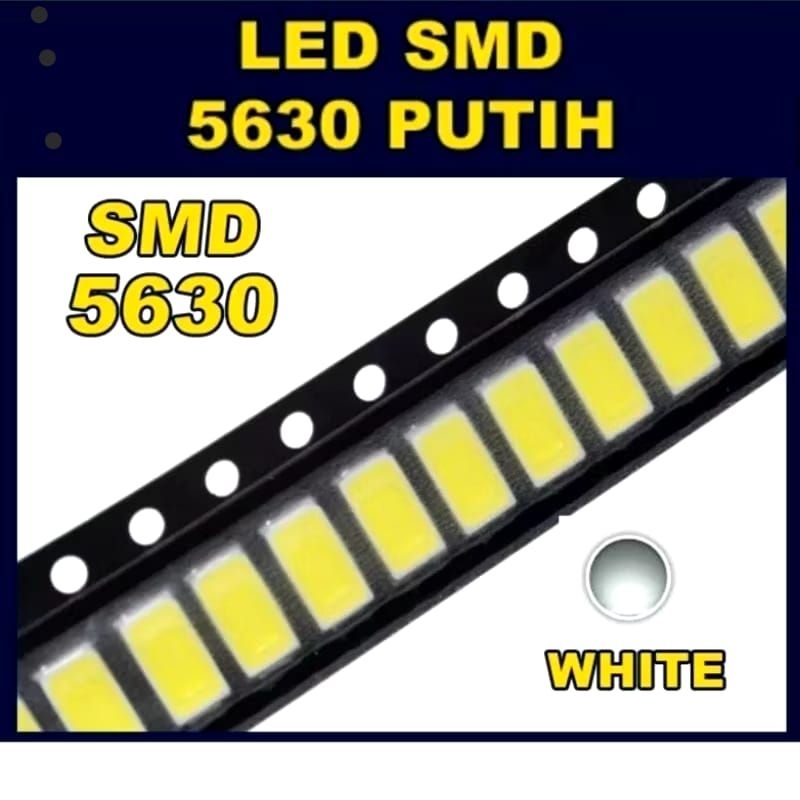 Jual 10Pcs Led SMD 5630 0.5W 3.2-3.4V HPL Ultra Bright Chip White Warm ...
