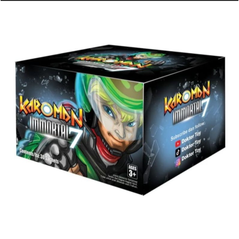 Jual karoman immortal 7 puzzle 3D 1box isi 30pcs | Shopee Indonesia