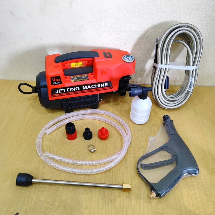 Jual MESIN CUCI MOBIL PORTABLE / MERK BONCHI HIGH PRESSURE CLEANING ...